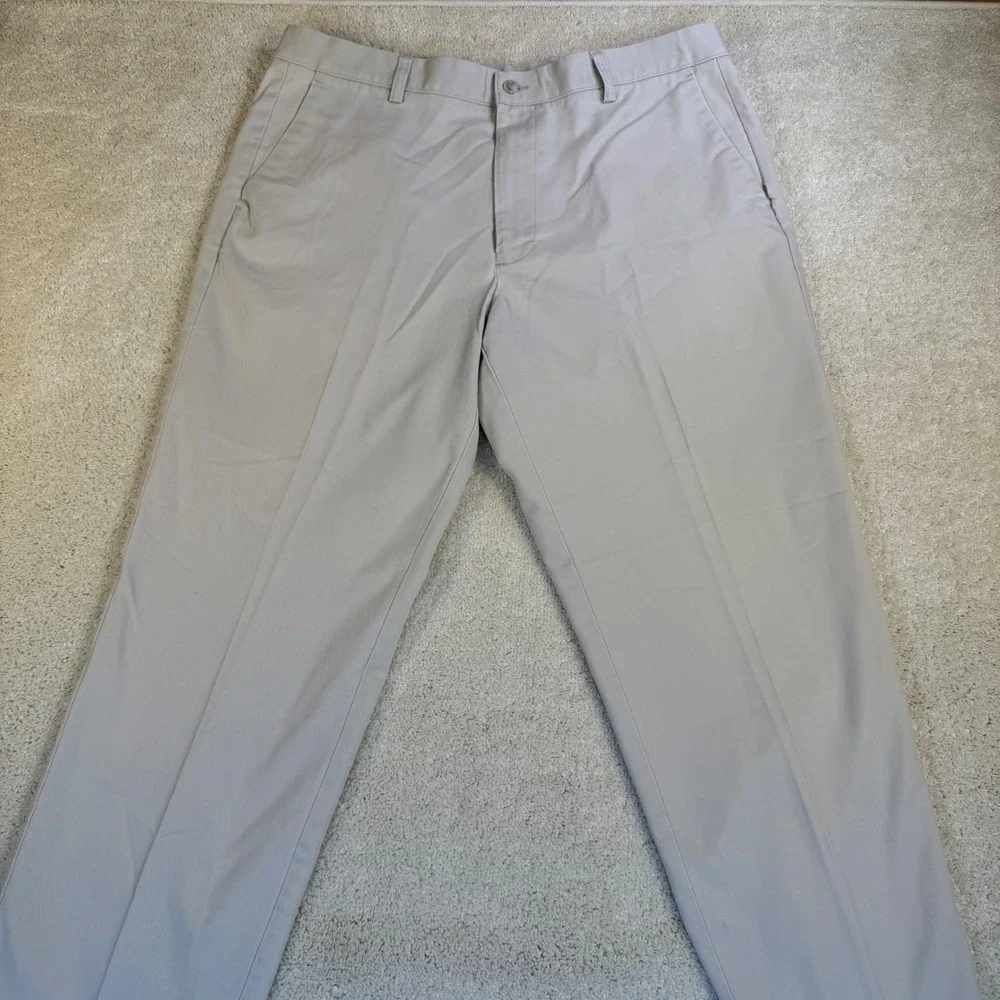 VTG Dockers Individual Fit Dress‎ Pants Men's W38 L32 Beige Stretch Waistband